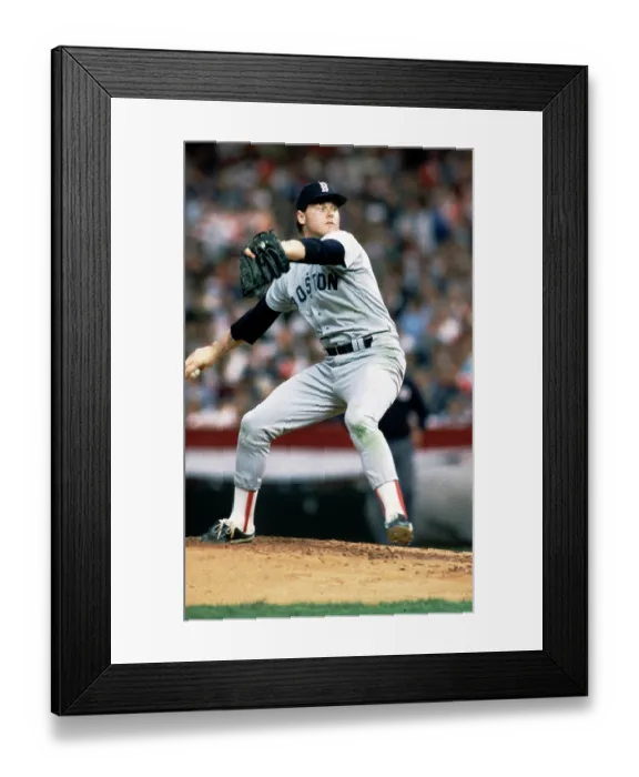 Framed Print : Boston Red Sox Pitcher Roger Clemens Game Action Framed Print : Boston Red Sox Pitcher Roger Clemens Game Action