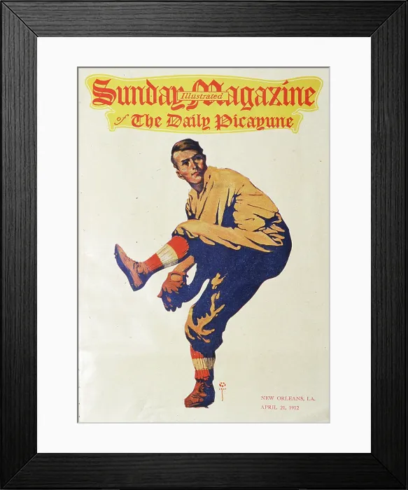 Framed Print : Sunday Illustrated Magazine, April 12, 1912 Framed Print : Sunday Illustrated Magazine, April 12, 1912