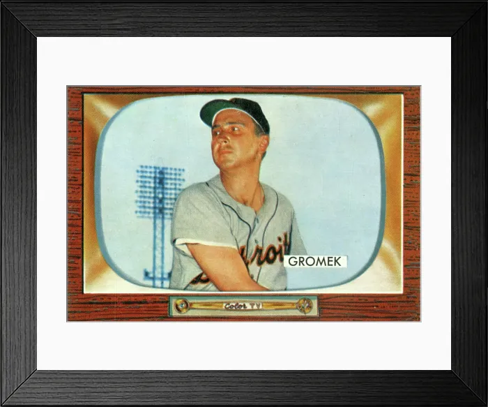 Framed Print : Gum Card Of Steve Gromek Framed Print : Gum Card Of Steve Gromek