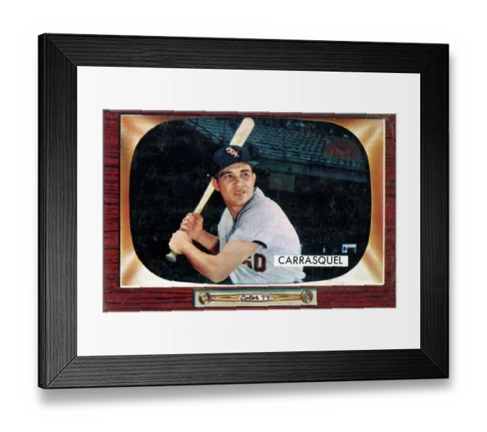 Framed Print : Gum Card Of Chico Carresquel Framed Print : Gum Card Of Chico Carresquel