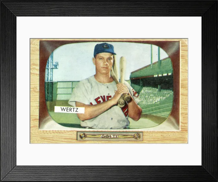 Framed Print : Gum Card Of Vic Wertz Framed Print : Gum Card Of Vic Wertz