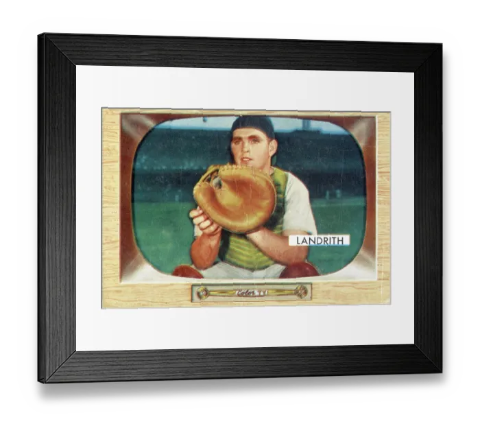 Framed Print : Gum Card Of Hobie Landrith Framed Print : Gum Card Of Hobie Landrith