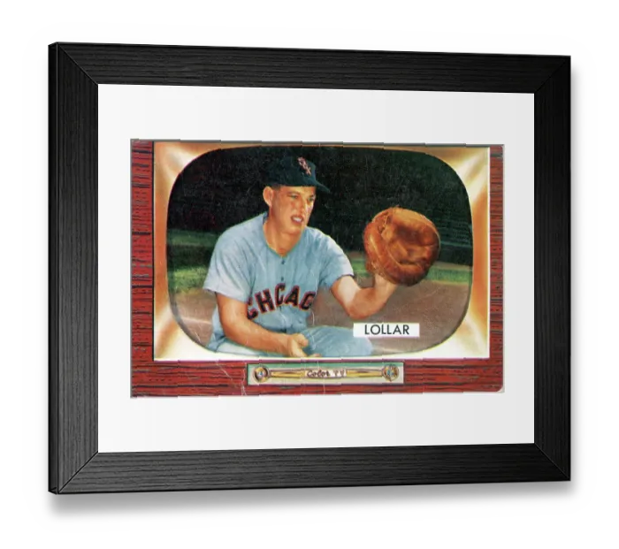 Framed Print : Gum Card Of Sherm Lollar Framed Print : Gum Card Of Sherm Lollar