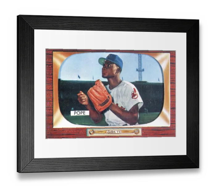 Framed Print : Gum Card Of Dave Pope Framed Print : Gum Card Of Dave Pope