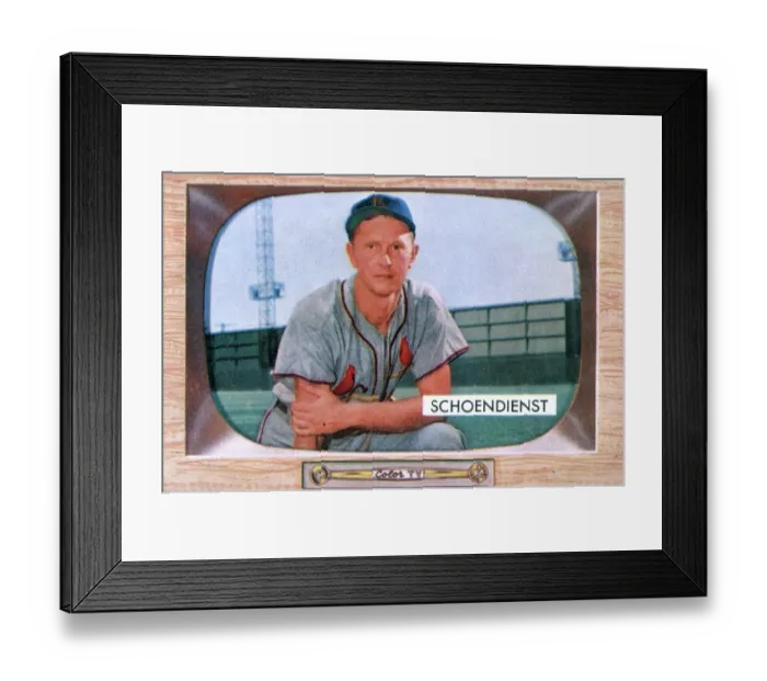 Framed Print : Gum Card Of Red Schoendienst Framed Print : Gum Card Of Red Schoendienst
