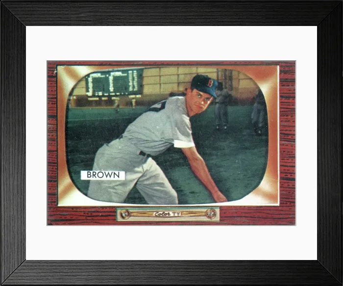Framed Print : Gum Card Of Skinny Brown Framed Print : Gum Card Of Skinny Brown