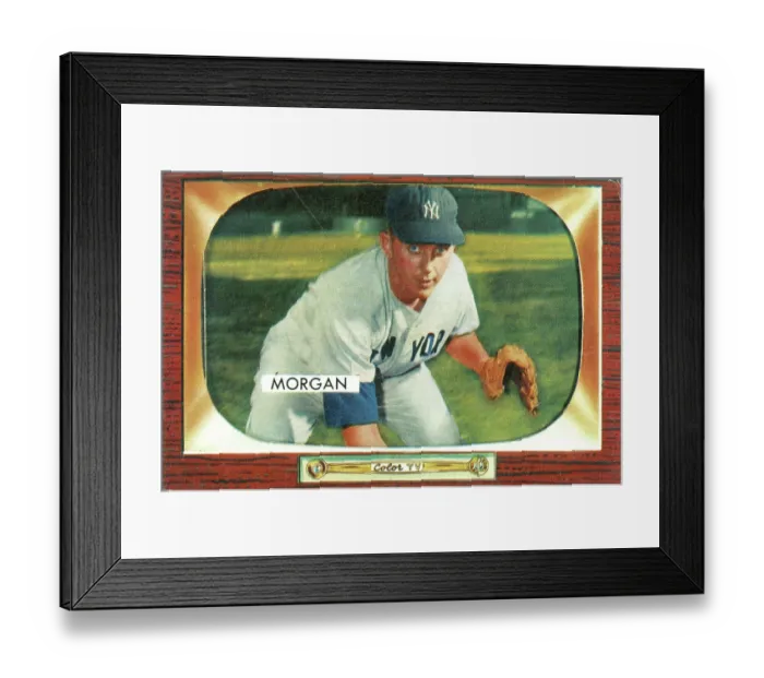 Framed Print : Gum Card Of Tom Morgan Framed Print : Gum Card Of Tom Morgan