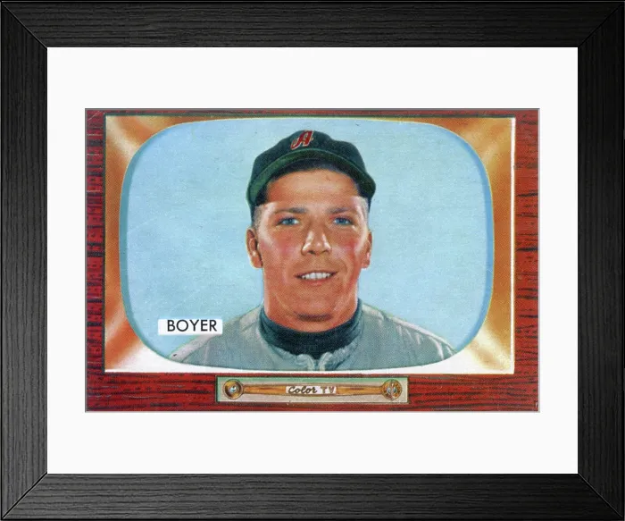 Framed Print : Gum Card Of Cloyd Boyer Framed Print : Gum Card Of Cloyd Boyer