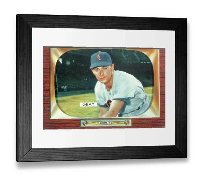 Framed Print : Gum Card Of Ted Gray Framed Print : Gum Card Of Ted Gray