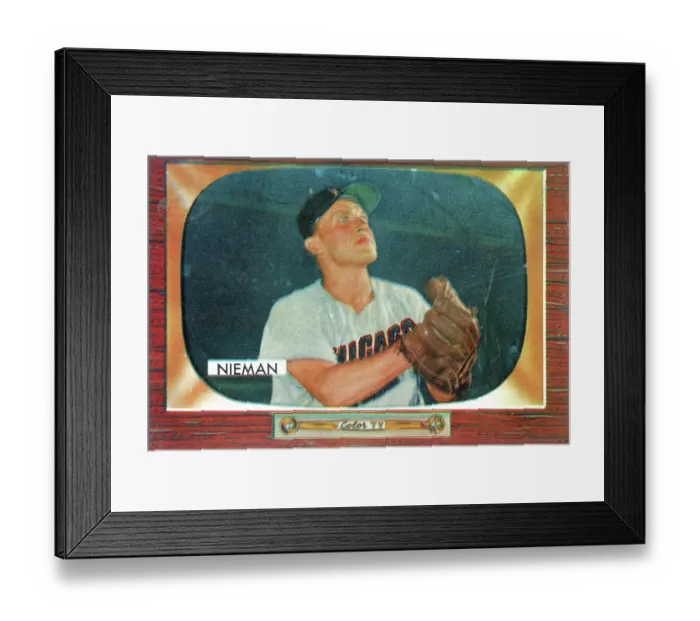 Framed Print : Gum Card Of Bob Nieman Framed Print : Gum Card Of Bob Nieman