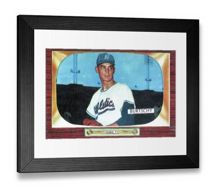 Framed Print : Gum Card Of Ed Burtschy Framed Print : Gum Card Of Ed Burtschy