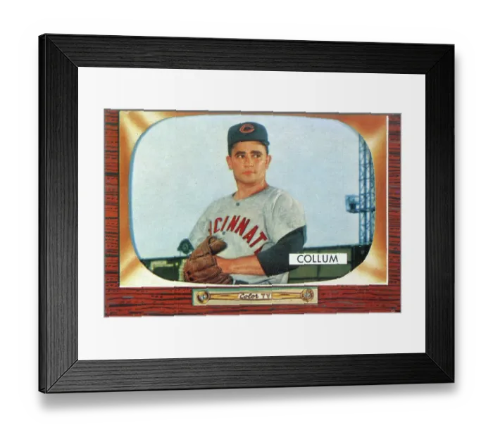Framed Print : Gum Card Of Frank Collum Framed Print : Gum Card Of Frank Collum