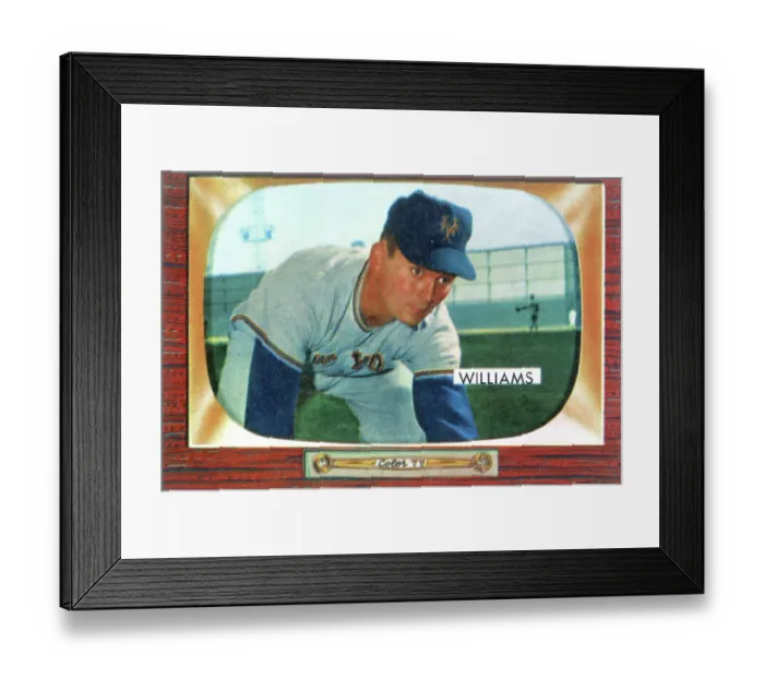 Framed Print : Gum Card Of Danny Williams Framed Print : Gum Card Of Danny Williams
