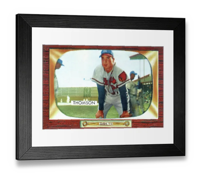Framed Print : Gum Card Of Bobby Thomson Framed Print : Gum Card Of Bobby Thomson