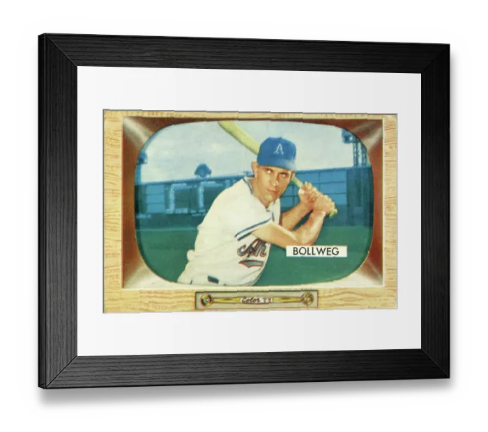 Framed Print : Gum Card Of Don Bollweg Framed Print : Gum Card Of Don Bollweg