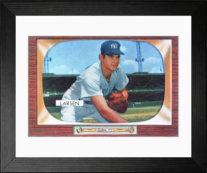 Framed Print : Gum Card Of Don Larsen Framed Print : Gum Card Of Don Larsen