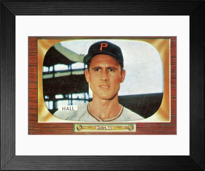 Framed Print : Gum Card Of Bob Hall Framed Print : Gum Card Of Bob Hall