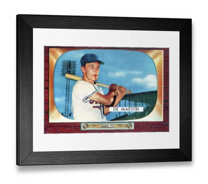 Framed Print : Gum Card Of Joe DeMaestri Framed Print : Gum Card Of Joe DeMaestri