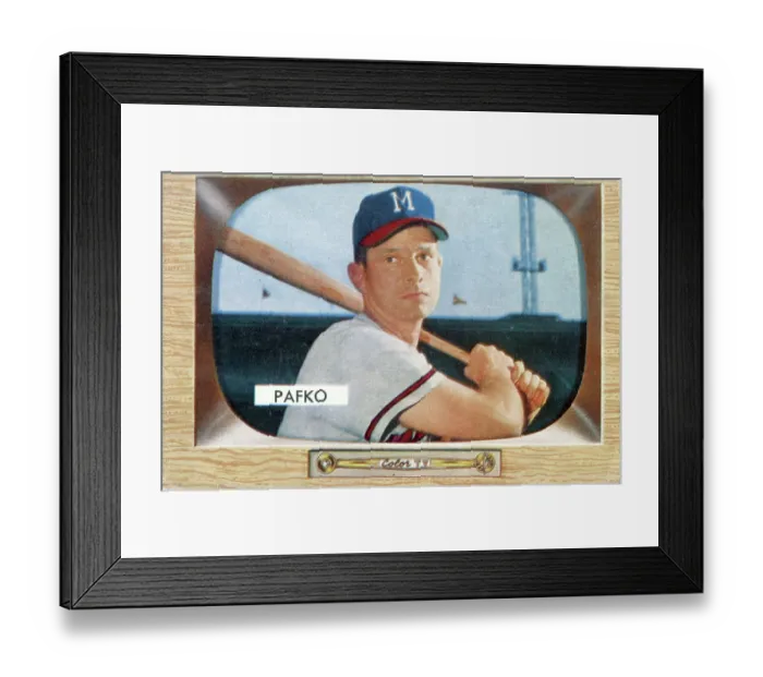 Framed Print : Gum Card Of Andy Pafko Framed Print : Gum Card Of Andy Pafko