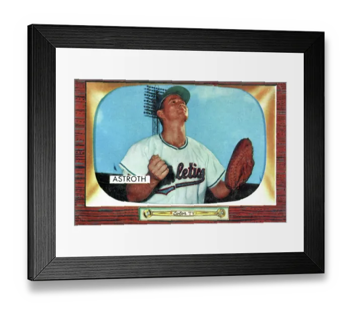 Framed Print : Gum Card Of Joe Astroth Framed Print : Gum Card Of Joe Astroth