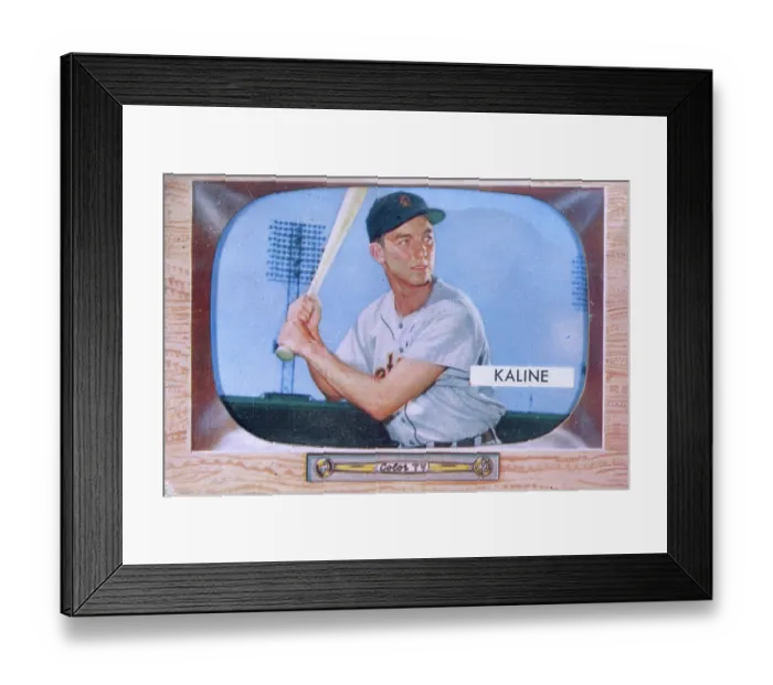 Framed Print : Gum Card Of Al Kaline