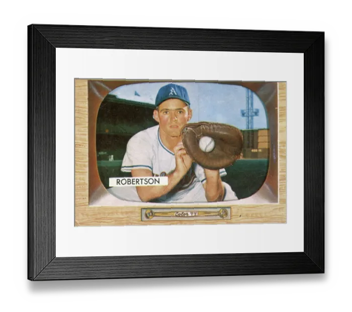 Framed Print : Gum Card Of Jim Robertson Framed Print : Gum Card Of Jim Robertson