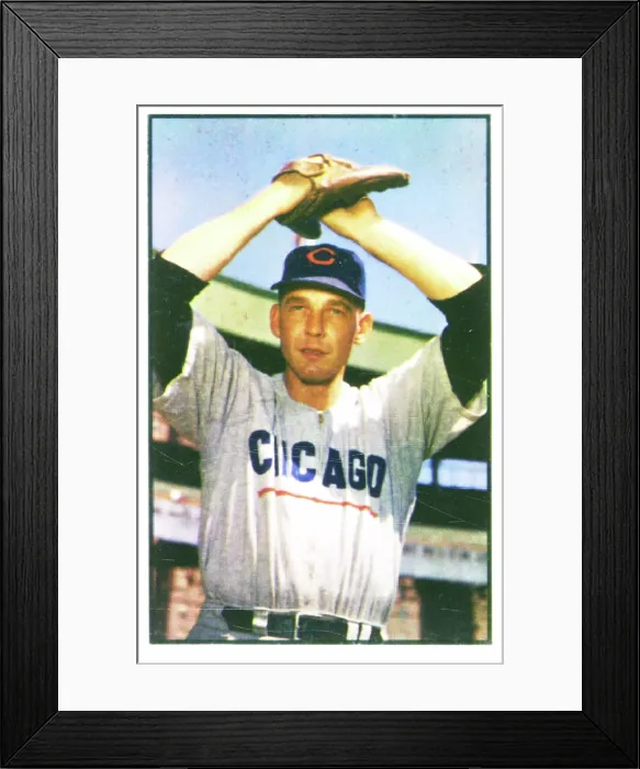 Framed Print : Baseball Card Of Paul Minner Framed Print : Baseball Card Of Paul Minner