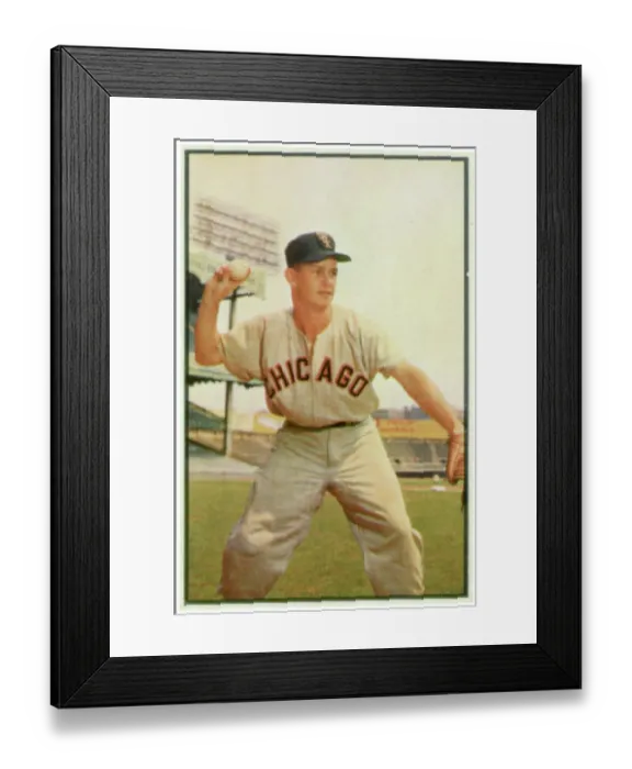 Framed Print : Baseball Card Of Nellie Fox Framed Print : Baseball Card Of Nellie Fox