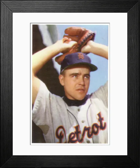 Framed Print : Baseball Card Of Ned Garver Framed Print : Baseball Card Of Ned Garver