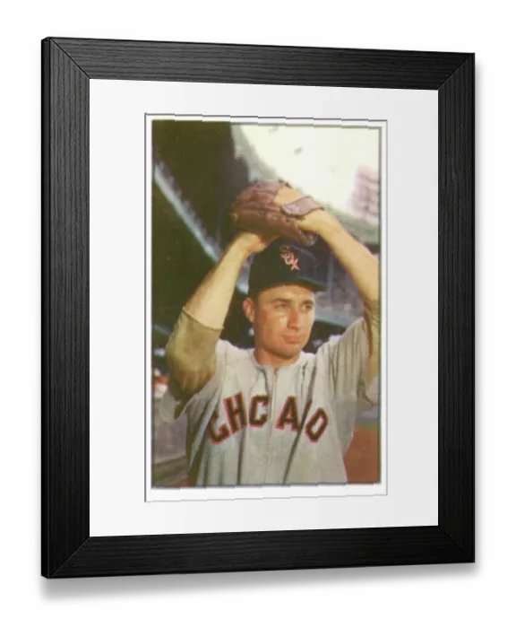 Framed Print : Baseball Card Of Lou Kretlow Framed Print : Baseball Card Of Lou Kretlow