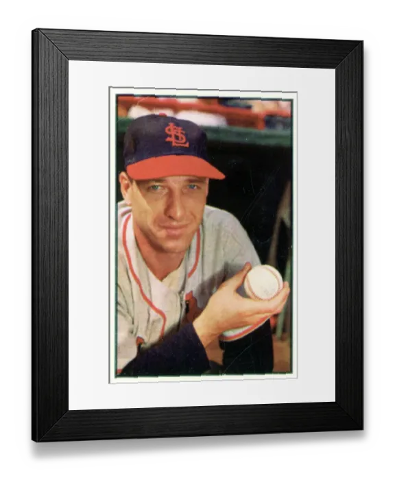 Framed Print : Baseball Card Of Gerry Staley Framed Print : Baseball Card Of Gerry Staley