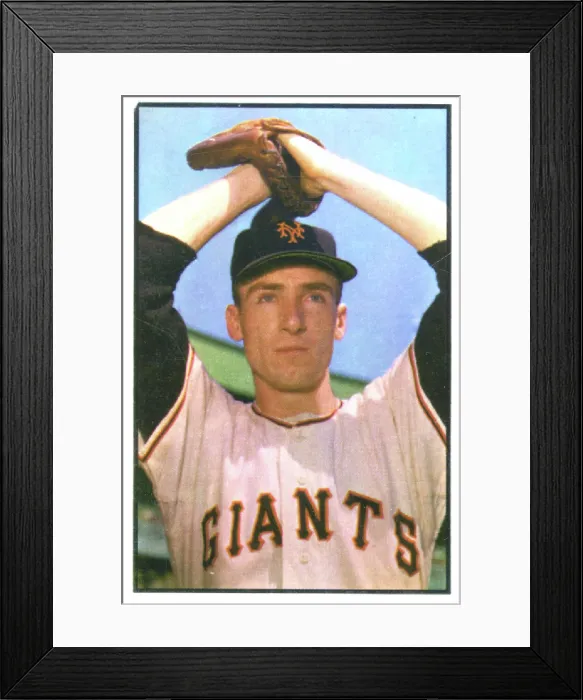 Framed Print : Baseball Card Of Clem Koshorek Framed Print : Baseball Card Of Clem Koshorek