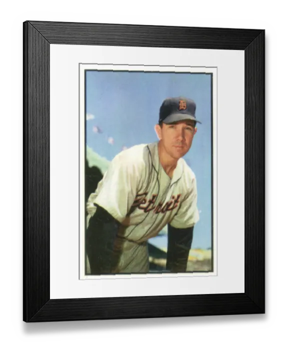 Framed Print : Baseball Card Of Bill Wight Framed Print : Baseball Card Of Bill Wight
