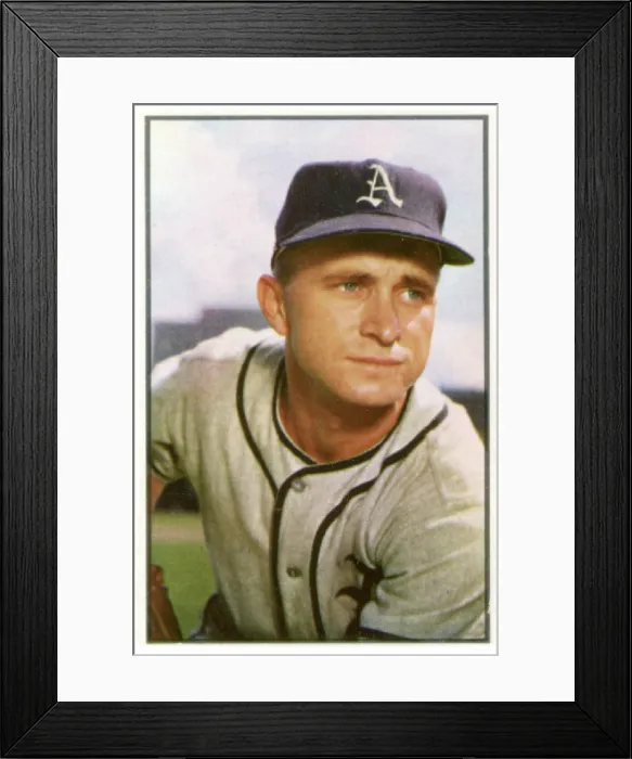 Framed Print : Baseball Card Of Bobby Shantz Framed Print : Baseball Card Of Bobby Shantz
