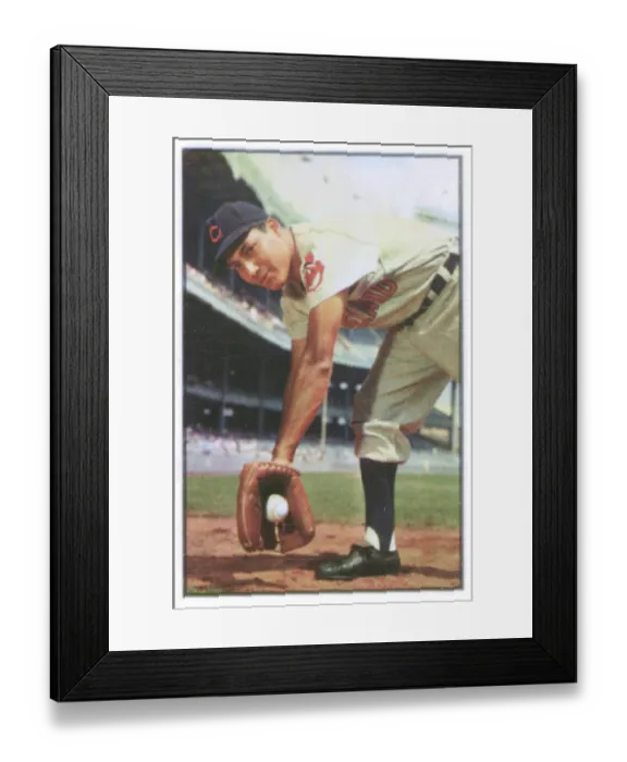 Framed Print : Baseball Card Of Bobby Avila Framed Print : Baseball Card Of Bobby Avila