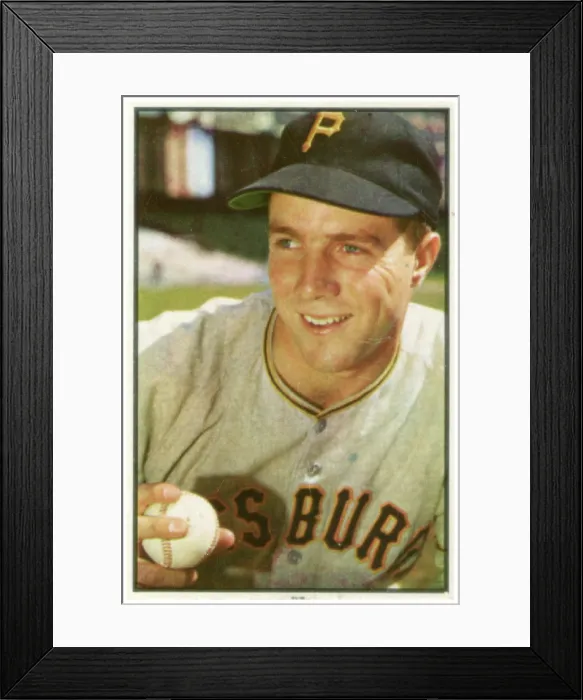 Framed Print : Baseball Card Of Bob Friend Framed Print : Baseball Card Of Bob Friend