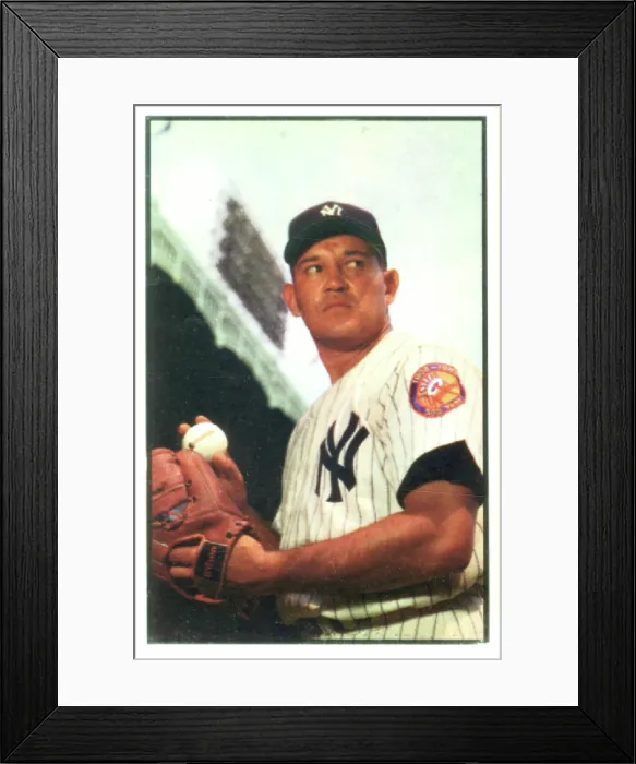 Framed Print : Baseball Card Of Allie Reynolds Framed Print : Baseball Card Of Allie Reynolds