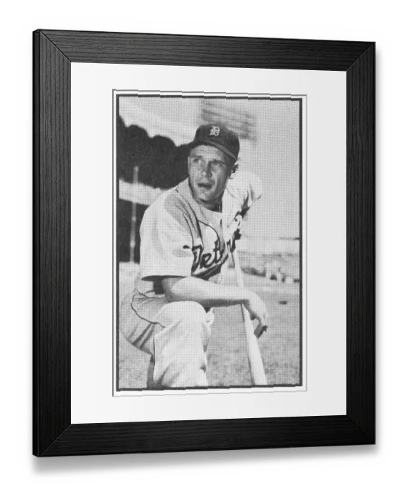 Framed Print : Jim Delsing Gum Card Framed Print : Jim Delsing Gum Card