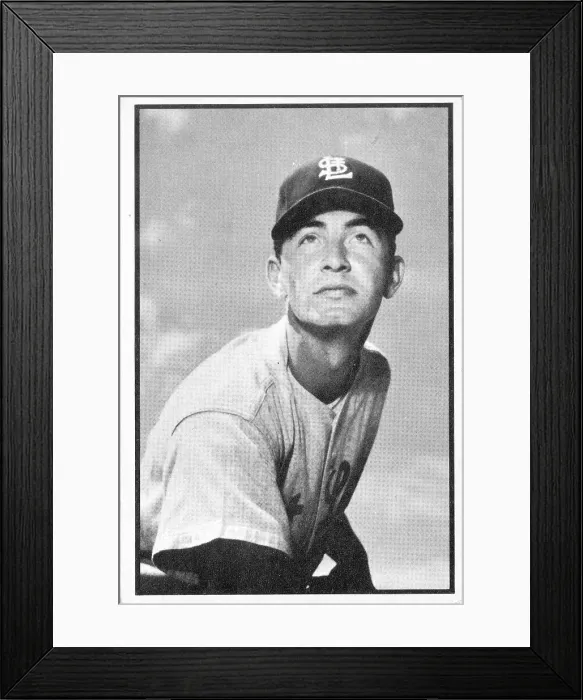 Framed Print : Duane Pillette Gum Card Framed Print : Duane Pillette Gum Card