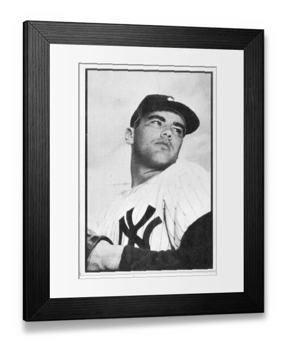 Framed Print : Tom Gorman Gum Card Framed Print : Tom Gorman Gum Card