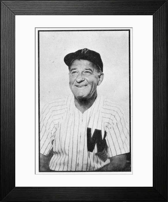 Framed Print : Baseball Card Of Bucky Harris Framed Print : Baseball Card Of Bucky Harris