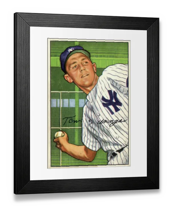 Framed Print : Baseball Card Of Tom Morgan Framed Print : Baseball Card Of Tom Morgan