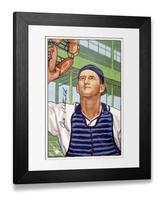 Framed Print : Baseball Card Of Joe Tipton Framed Print : Baseball Card Of Joe Tipton