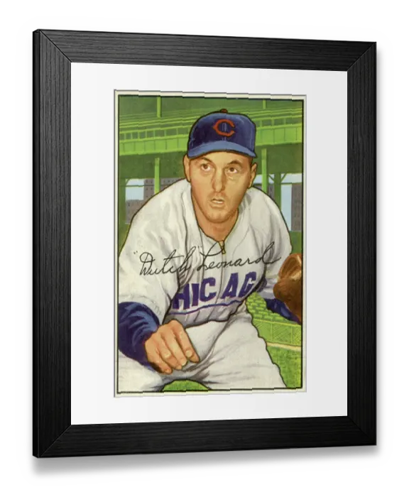 Framed Print : Baseball Card Of Dutch Leonard Framed Print : Baseball Card Of Dutch Leonard