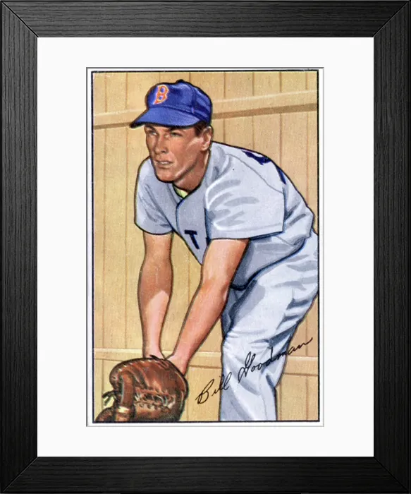 Framed Print : Baseball Card Of Billy Goodman Framed Print : Baseball Card Of Billy Goodman