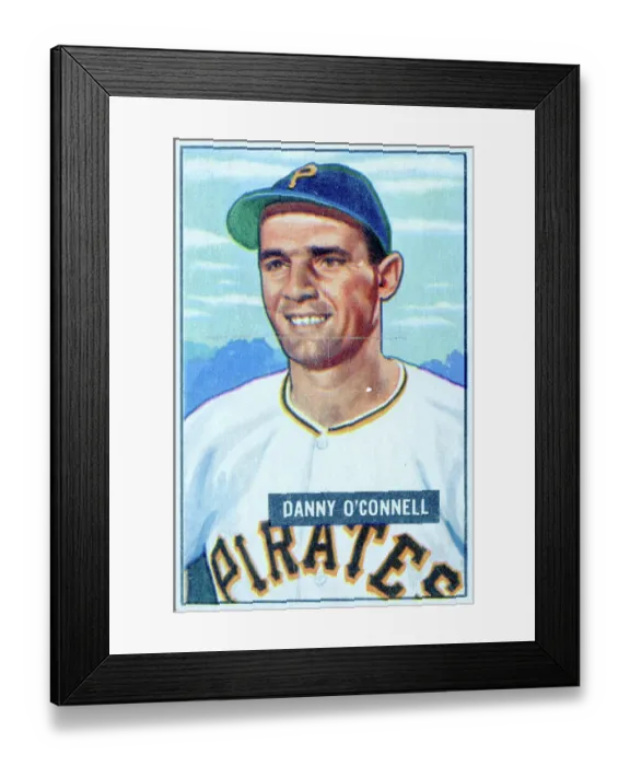 Framed Print : Danny O'Connell Baseball Card Framed Print : Danny O'Connell Baseball Card
