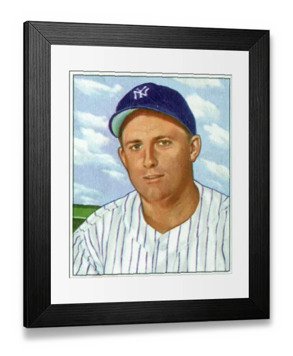 Framed Print : Baseball Card Of Spec Shea Framed Print : Baseball Card Of Spec Shea