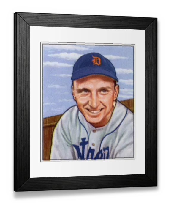 Framed Print : Baseball Card Of Rick Kryhoski Framed Print : Baseball Card Of Rick Kryhoski