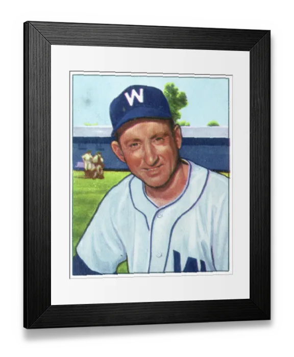 Framed Print : Baseball Card Of Rae Scarborough Framed Print : Baseball Card Of Rae Scarborough