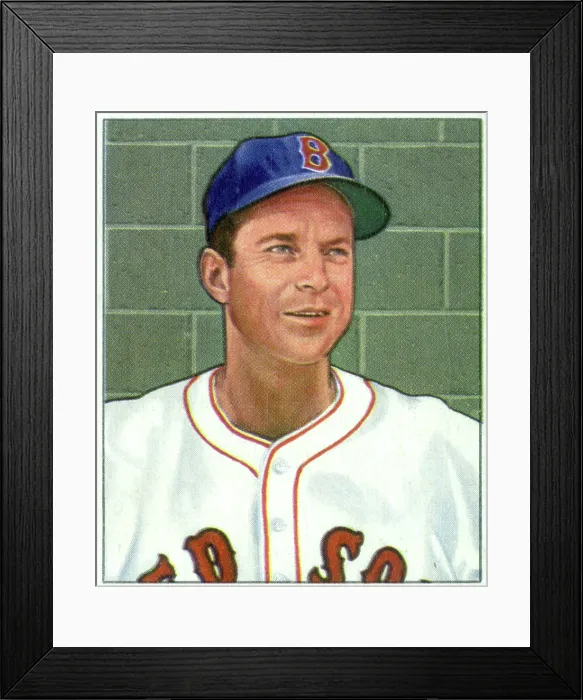 Framed Print : Baseball Card Of Ellis Kinder Framed Print : Baseball Card Of Ellis Kinder